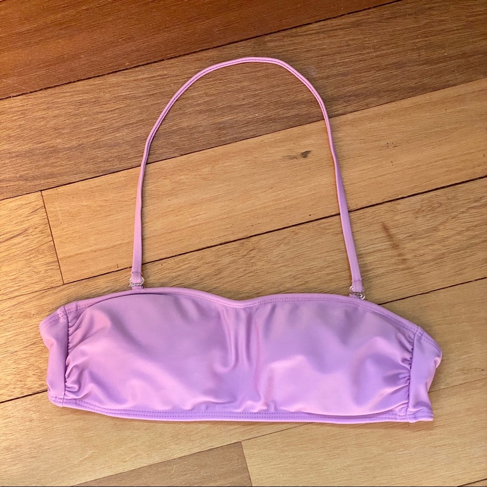 Forever 21 halter bandeau swimsuit bikini top